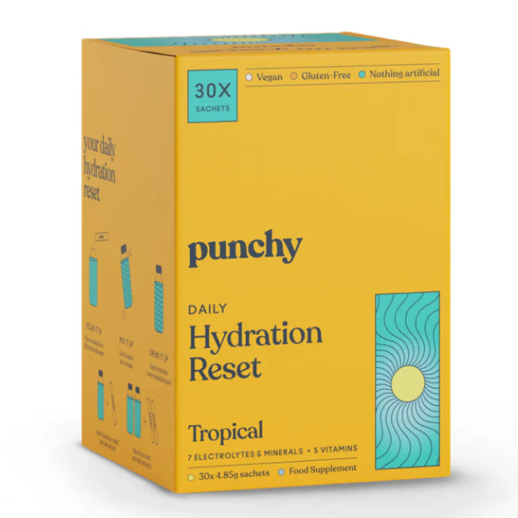 Punchy Daily Hydration Reset Tropical - 30 Sachets
