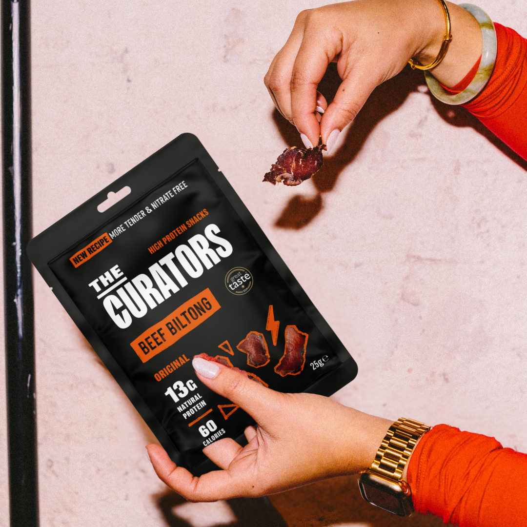 The Curators Biltong - Original Beef 12 x 25g