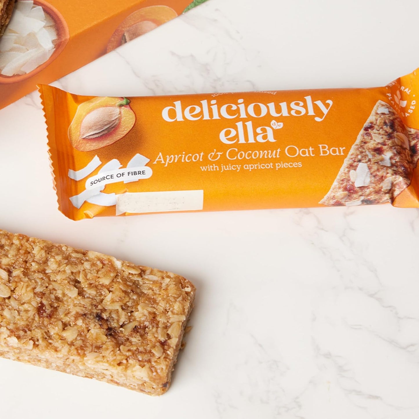 Deliciously Ella Apricot & Coconut Bars 16 x 50g
