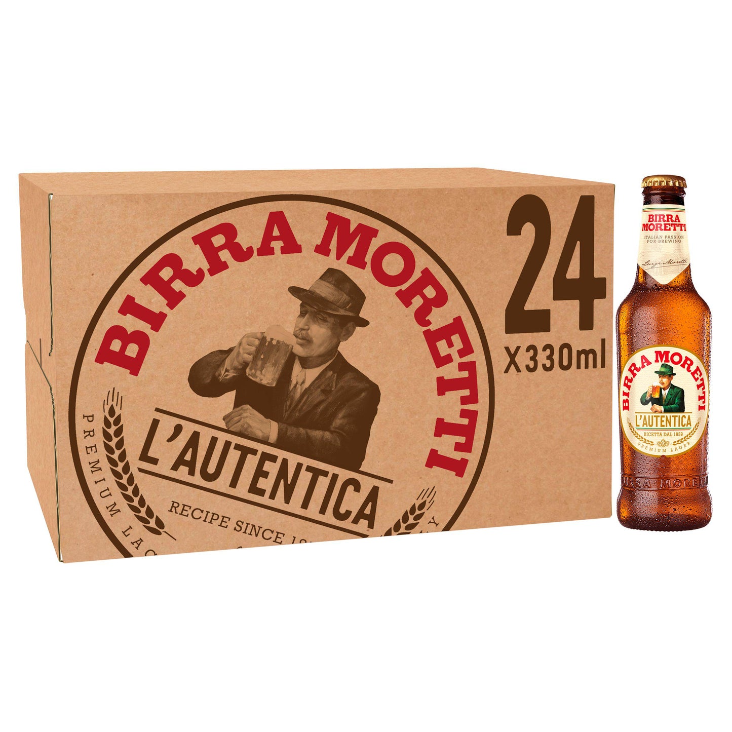 Moretti Bottles 24 x 330ml