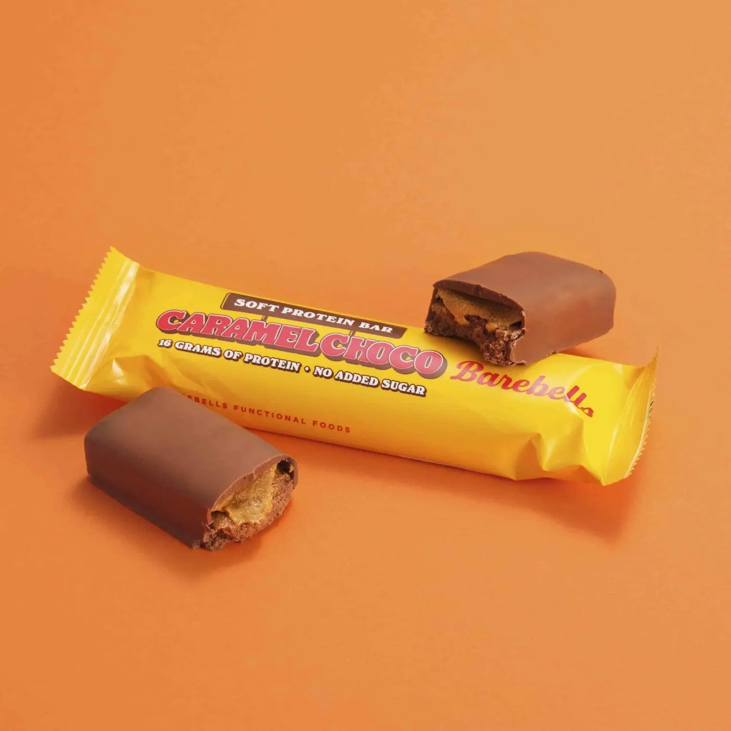 Barebells Soft Protein Bar – Caramel Choco - 12 x 55g