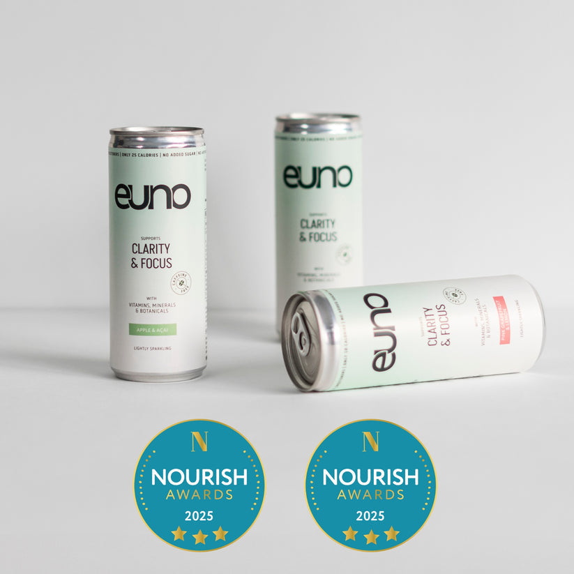 euno Clarity & Focus Drink Pink Grapefruit & Lemon 12 x 250ml