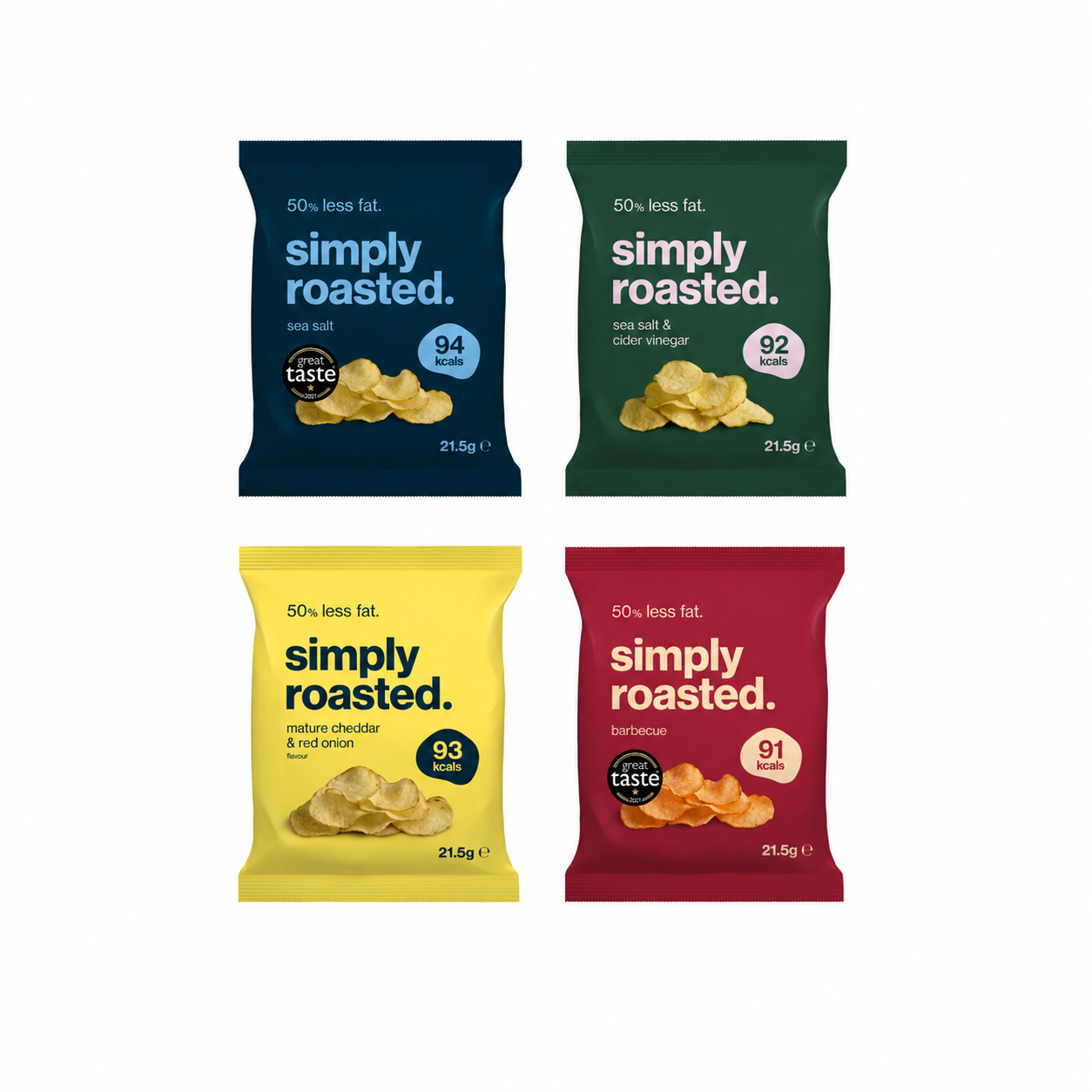 Simply Roasted Variety Box 24 x 21.5g