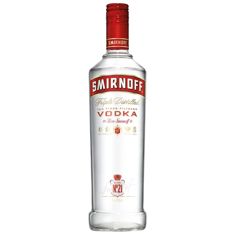 Smirnoff Vodka (70cl - 37.5% ABV)
