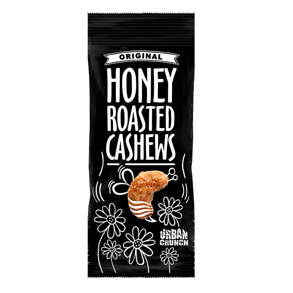Urban Crunch - Honey Roasted Cashews - 20 x 40g