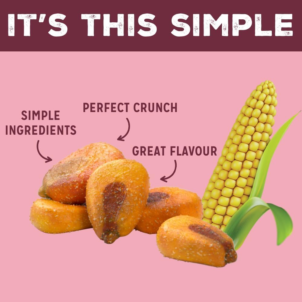 LOVE CORN BBQ Barbecue Crunchy Corn Snack (24 x 20g)