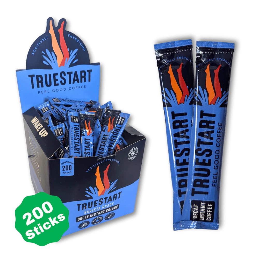 TrueStart Barista Grade Instant Decaf Coffee x 200 Sachets