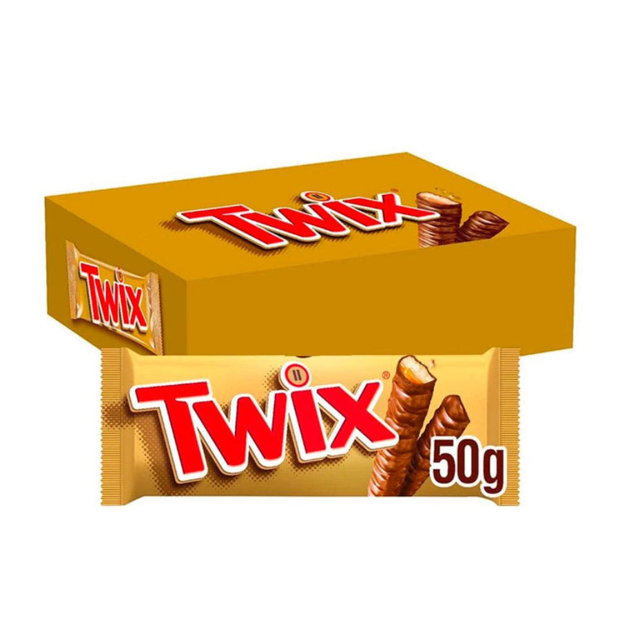 Twix Chocolate Bars 25 x 50g