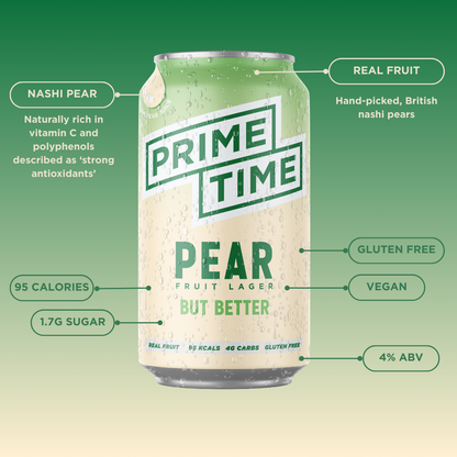 Limited Edition Pear Lager (12x 330ml pack)