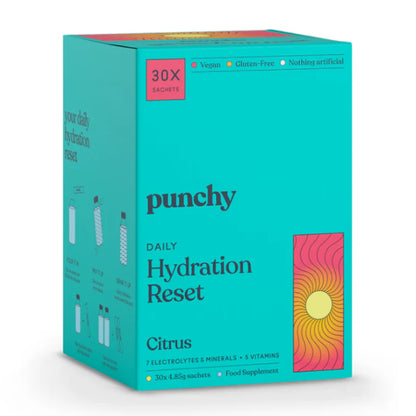 Punchy Daily Hydration Reset Citrus - 30 Sachets