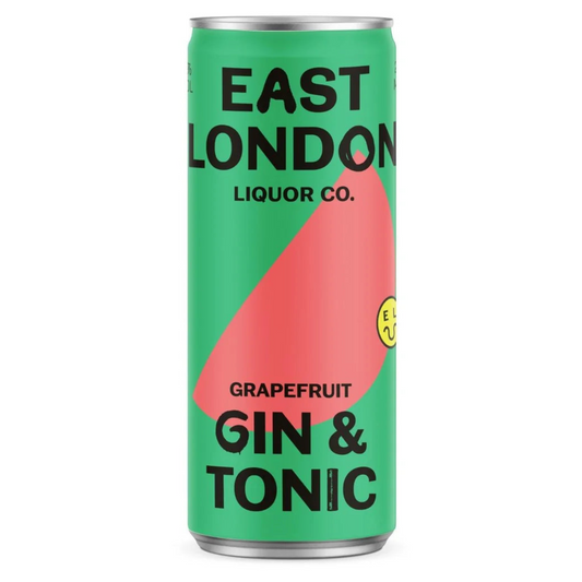 East London Liquor Grapefruit Gin & Tonic (12 x 250ml)