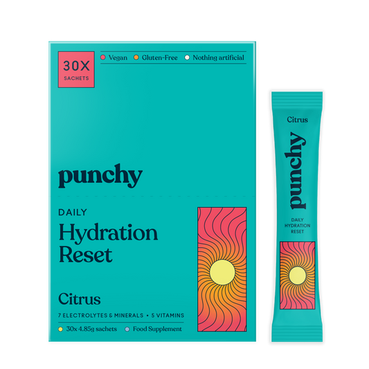 Punchy Daily Hydration Reset Citrus - 30 Sachets