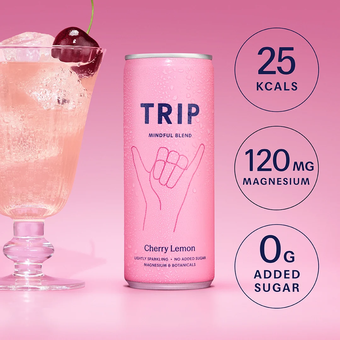 TRIP - Cherry Lemon Mindful Blend 12 x 250ml