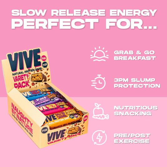 Vive Natural Protein Variety Pack - 12 Bars