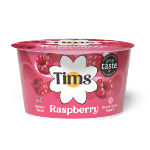 Tims Dairy Raspberry Greek Style Yogurt (6 x 175g)