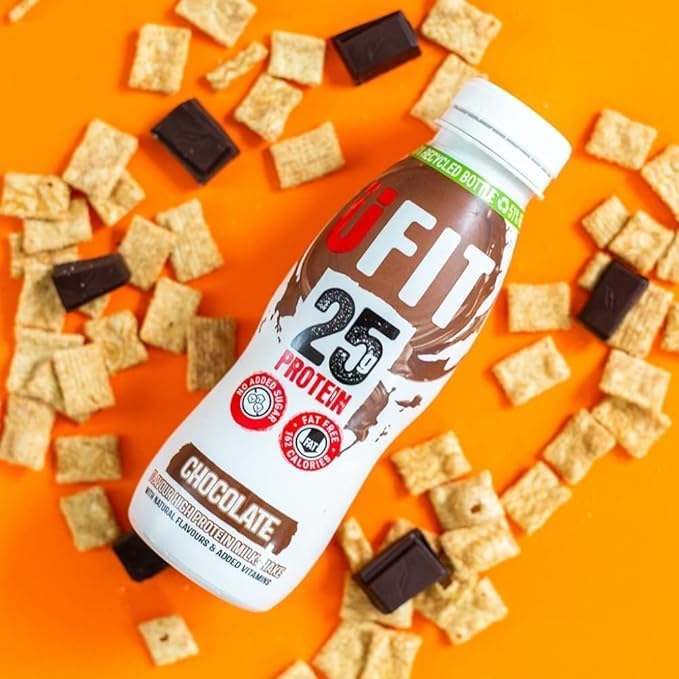 UFIT High 25g Protein Shake - Chocolate Flavour 10 x 330ml