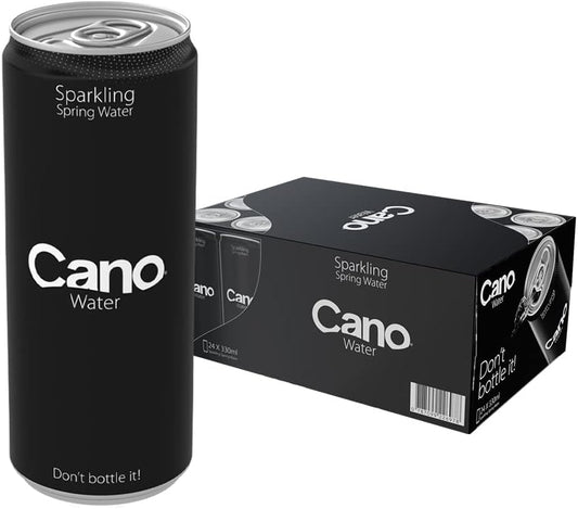 Cano Water Sparkling Spring Water  (24 x 330ml)
