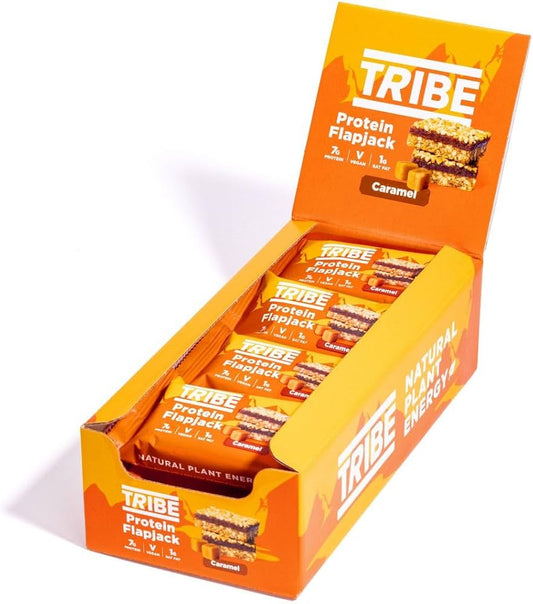 TRIBE Caramel Protein Flapjack 12 x 50g
