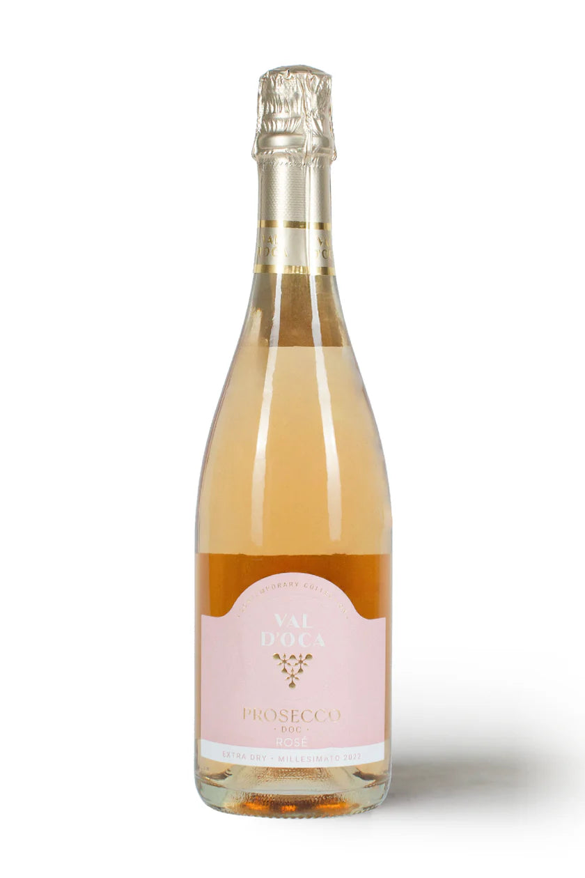 Val d’Oca, Prosecco Rosé Extra Dry Millesimato 2022 | Veneto, Italy | 11% ABV