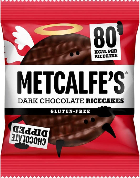 Metcalfe's Dark Chocolate Rice Cakes 12 x 34g