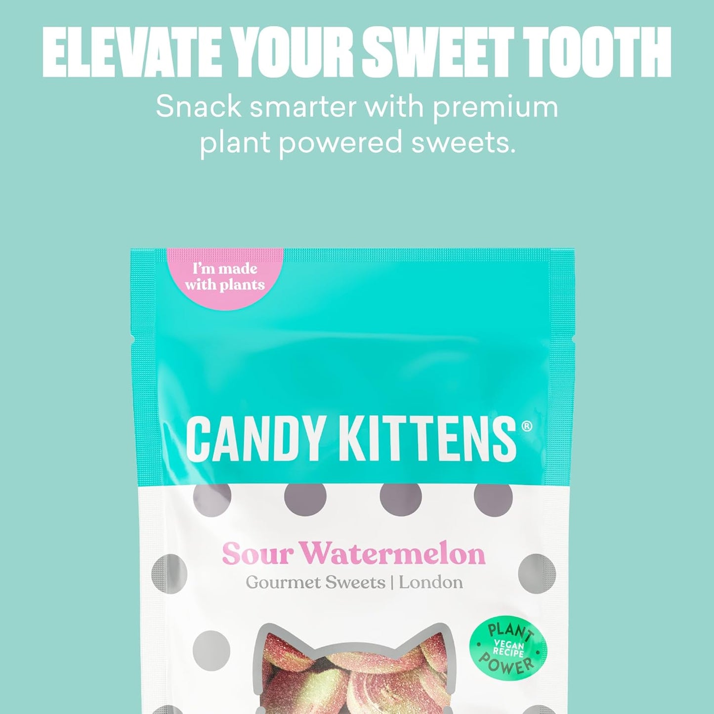 Candy Kittens Sour Watermelon (12 x 54g)
