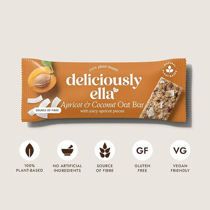 Deliciously Ella Apricot & Coconut Bars 16 x 50g