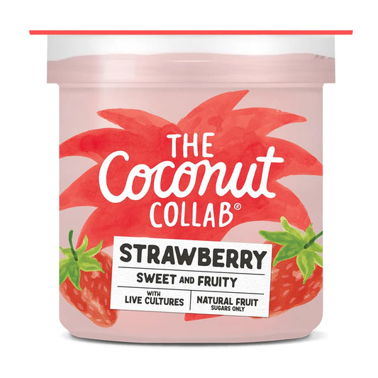 The Coconut Collab Strawberry Yoghurt - 12 x 80g