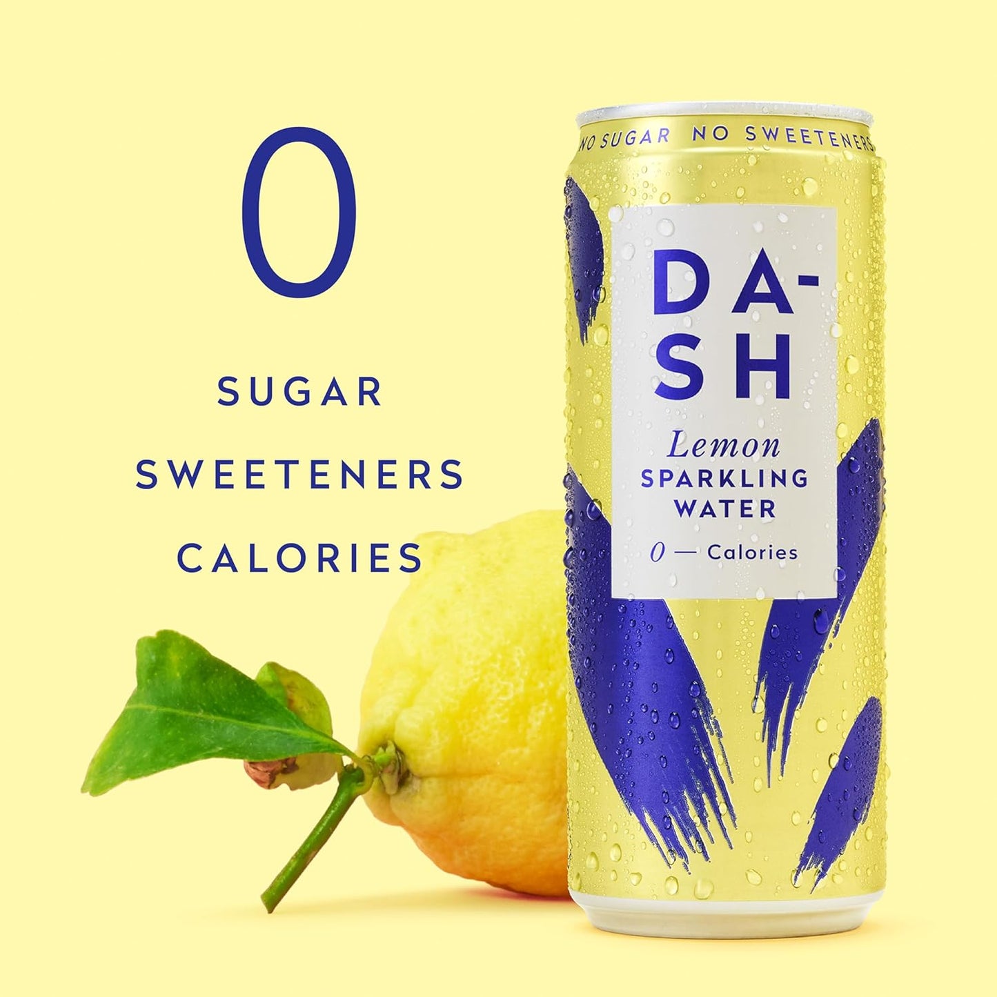 DASH Lemon Infused Sparkling Water 12x330ml