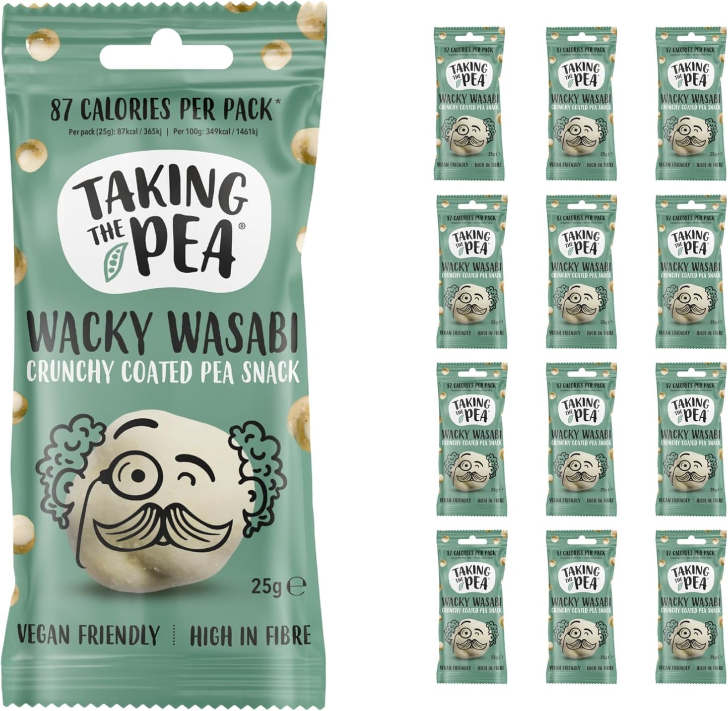 Taking The Pea Wacky Wasabi 12x25g