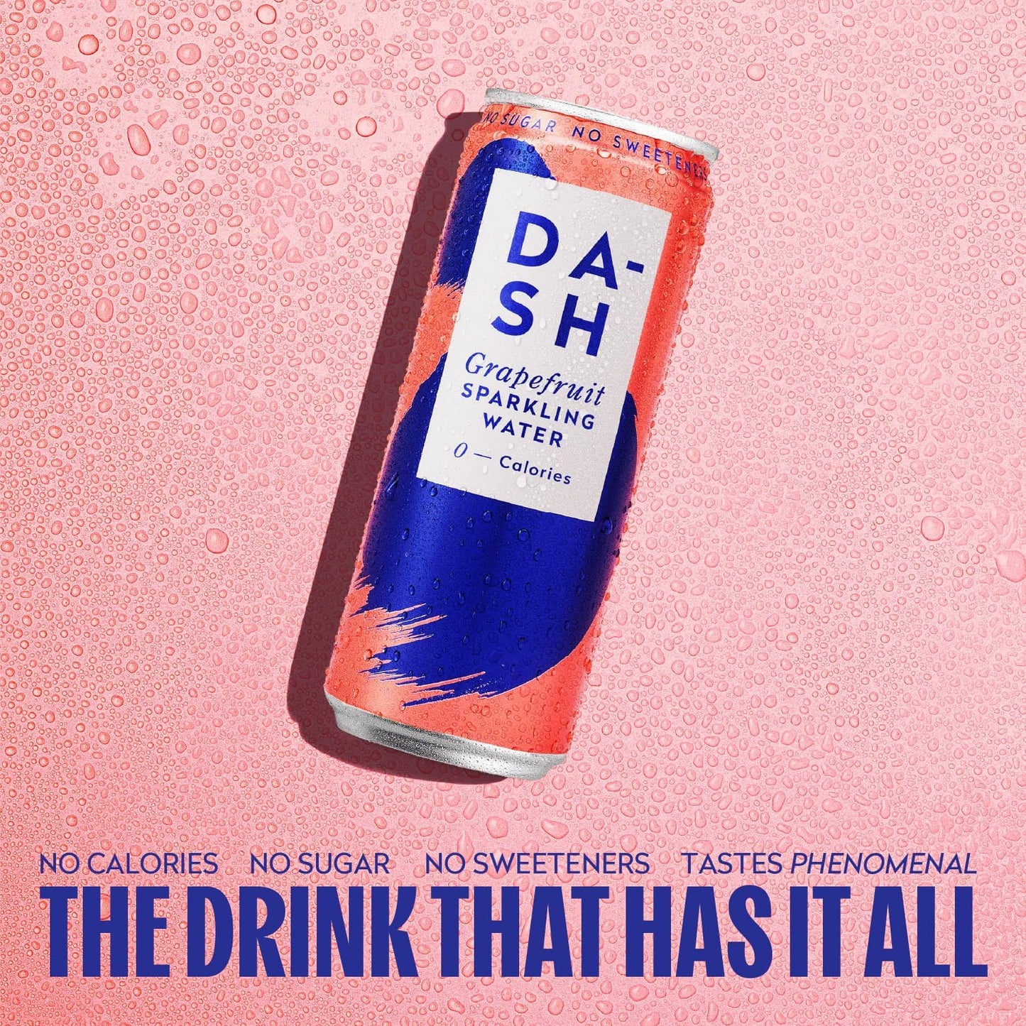 DASH Grapefruit Infused Sparkling Water 12x330ml