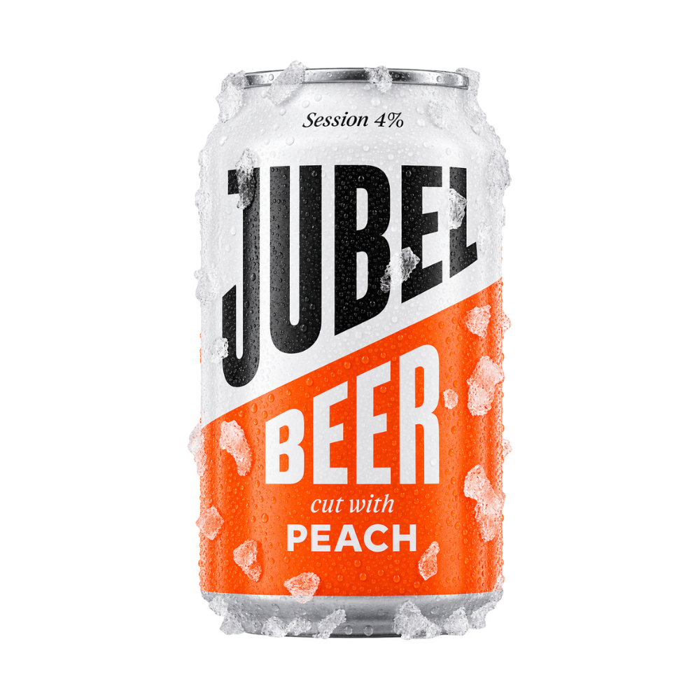 JUBEL Beer Cut With Peach 12 x 330ml