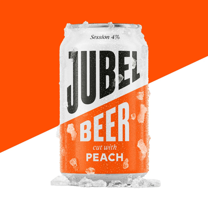 JUBEL Beer Cut With Peach 12 x 330ml