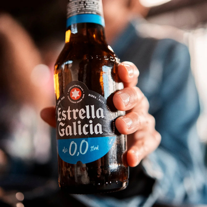 Estrella Galicia 0.0% Lager 12 x 330ml Bottles