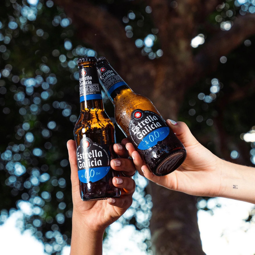 Estrella Galicia 0.0% Lager 12 x 330ml Bottles