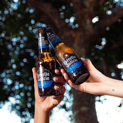 Estrella Galicia 0.0% Lager 12 x 330ml Bottles