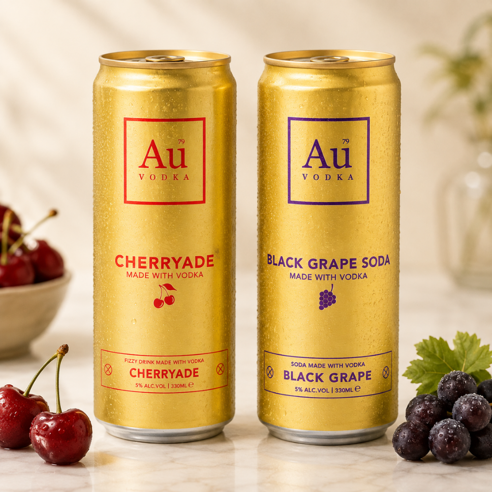 Au Vodka Pre-Mixed Cans Multi-Pack – Mixed 8 x 330ml