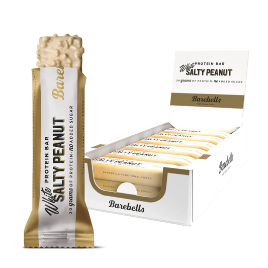 Barebells Protein Bar – White Salty Peanut - 12 x 55g