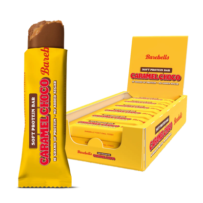 Barebells Soft Protein Bar – Caramel Choco - 12 x 55g