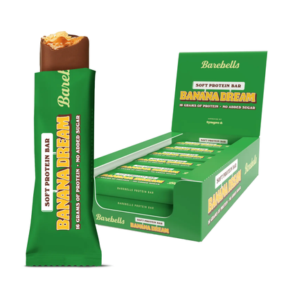 Barebells Soft Protein Bar – Banana Dream - 12 x 55g