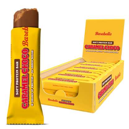 Barebells Soft Protein Bar – Caramel Choco - 12 x 55g