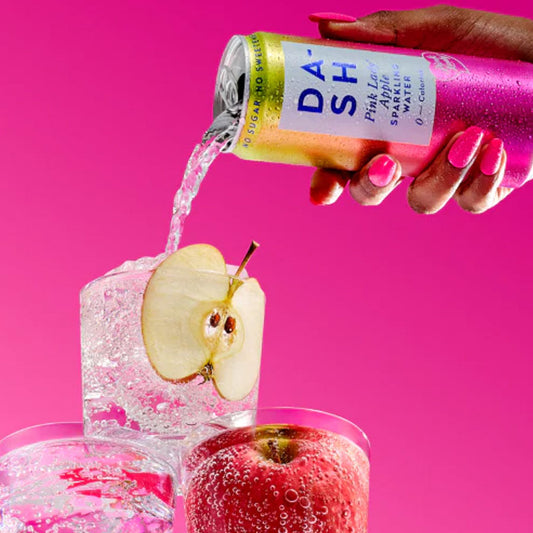 DASH Pink Lady Infused Sparkling Water 12 x 330ml