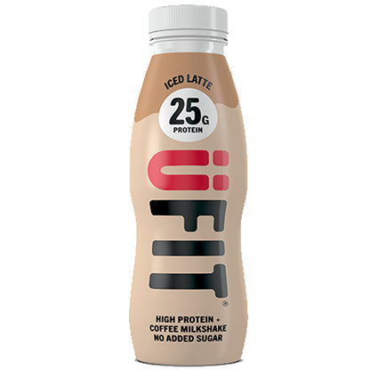 UFIT High 25g Protein Shake - Iced Latte Flavour 10 x 330ml