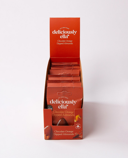 Deliciously Ella Chocolate Orange Dipped Almonds 12 x 27g