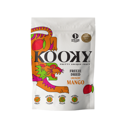 KOOKY Freeze Dried Mango (12 x 12g)