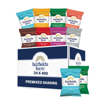 Fairfields Farm Mixed Box Crisps 24 x 40g