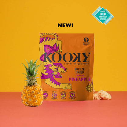 KOOKY Freeze Dried Pineapple (12 x 12g)