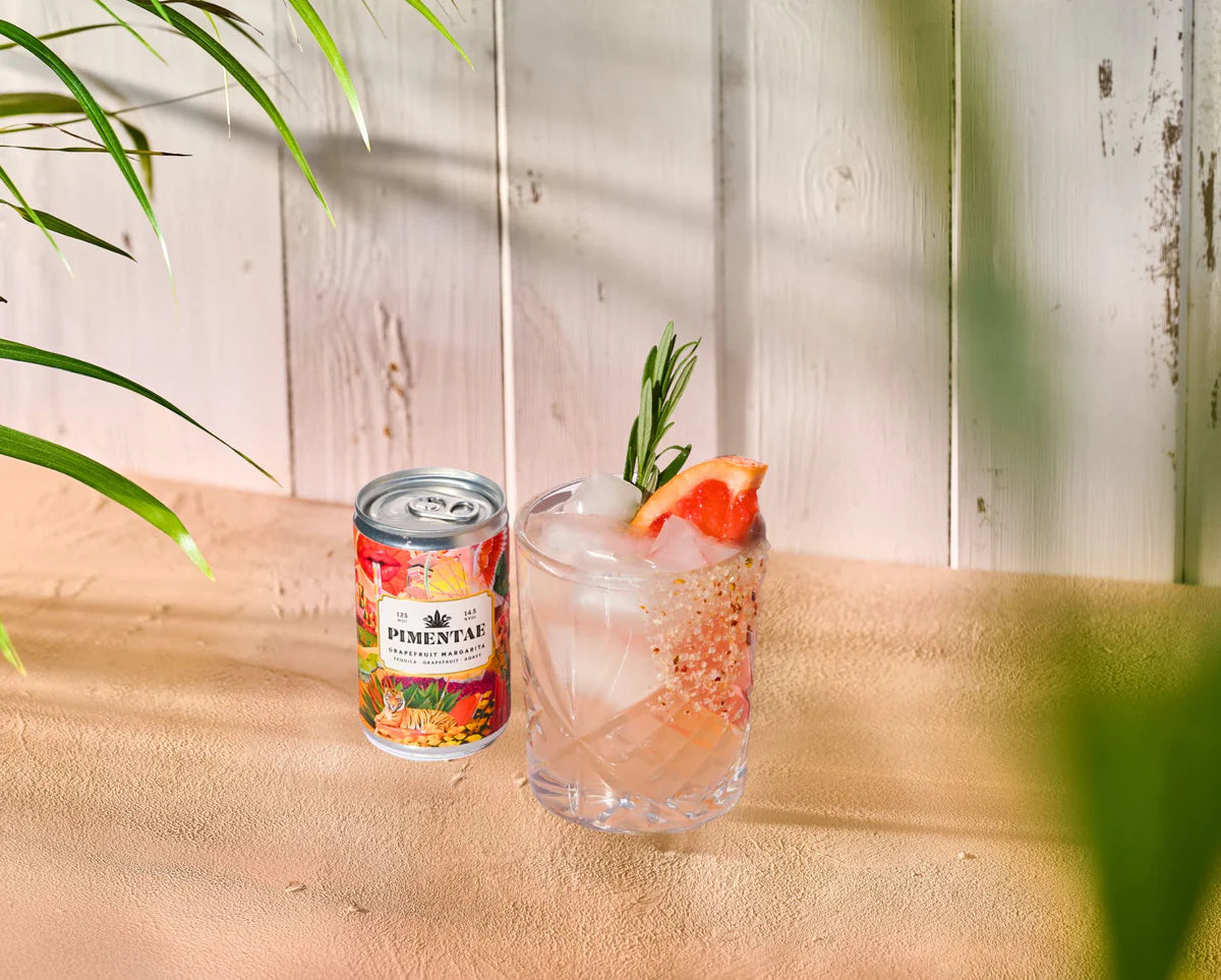 Pimentae Grapefruit Margarita Cans (12 x 125ml)