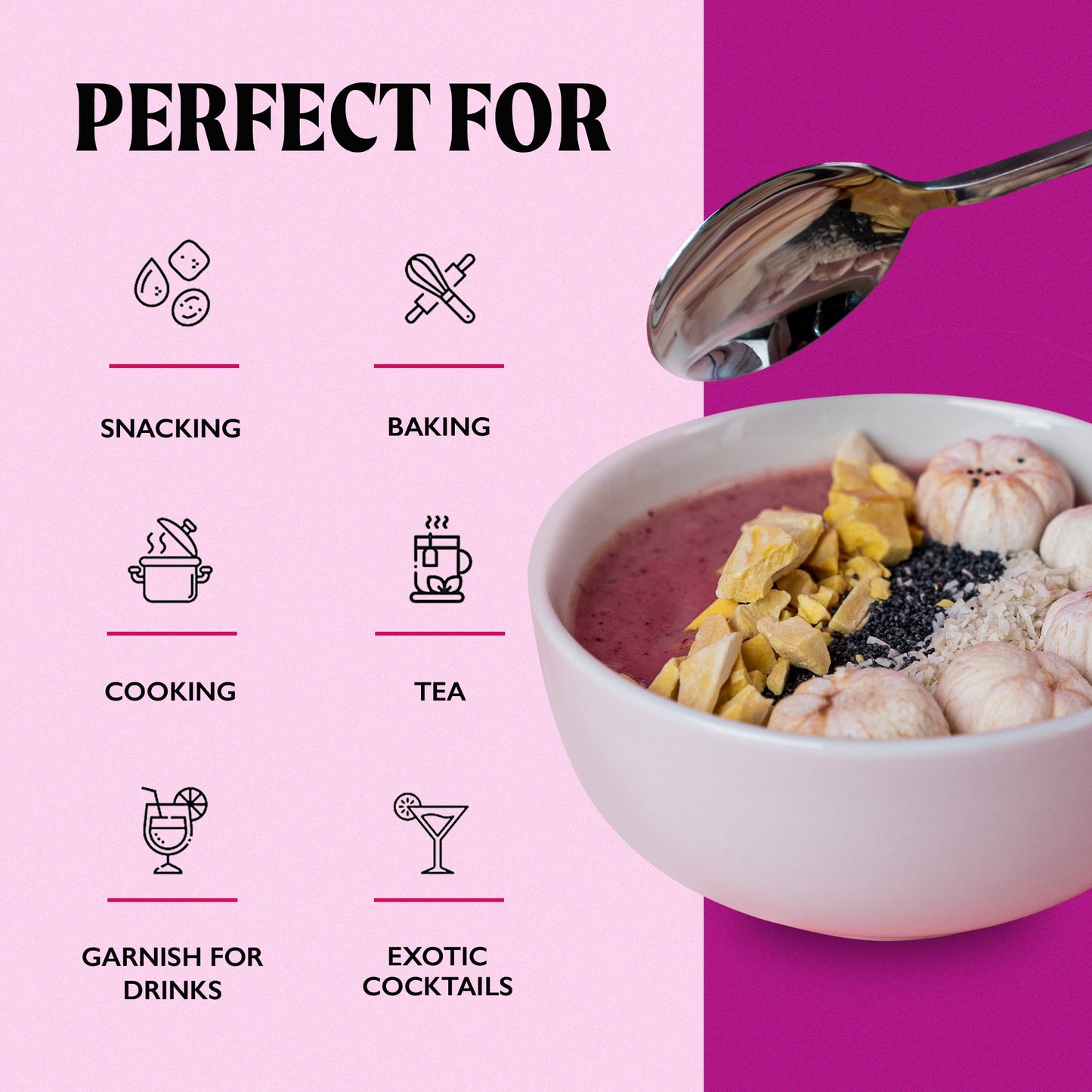 KOOKY - Freeze Dried Mangosteen (12 x 12g)