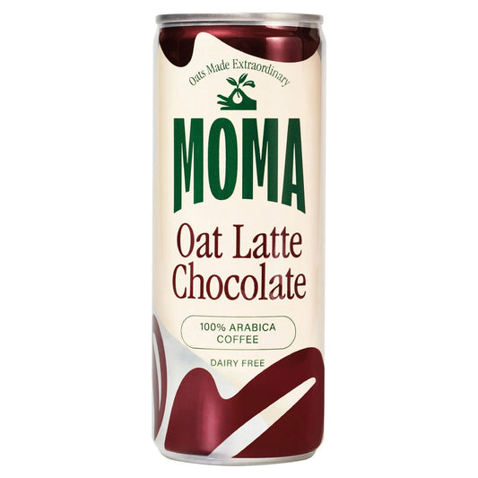 MOMA Chocolate Oat Latte Iced Coffee Cans - 12 x 250ml