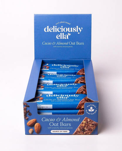 Deliciously Ella Cacao & Almond Oat Bars 16 x 50g